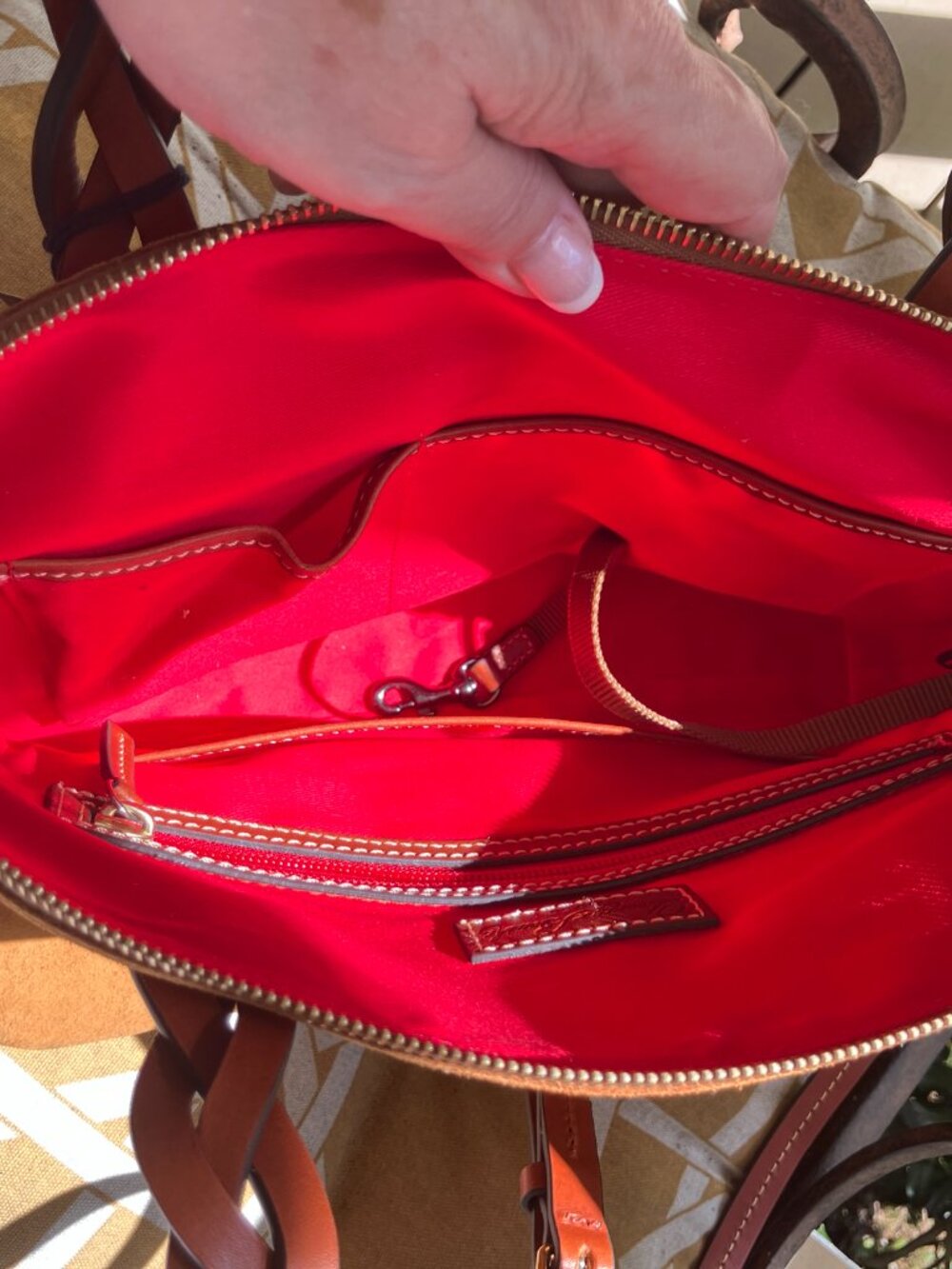 Dooney & Bourke "Celeste" Satchel - Picture 2 of 7